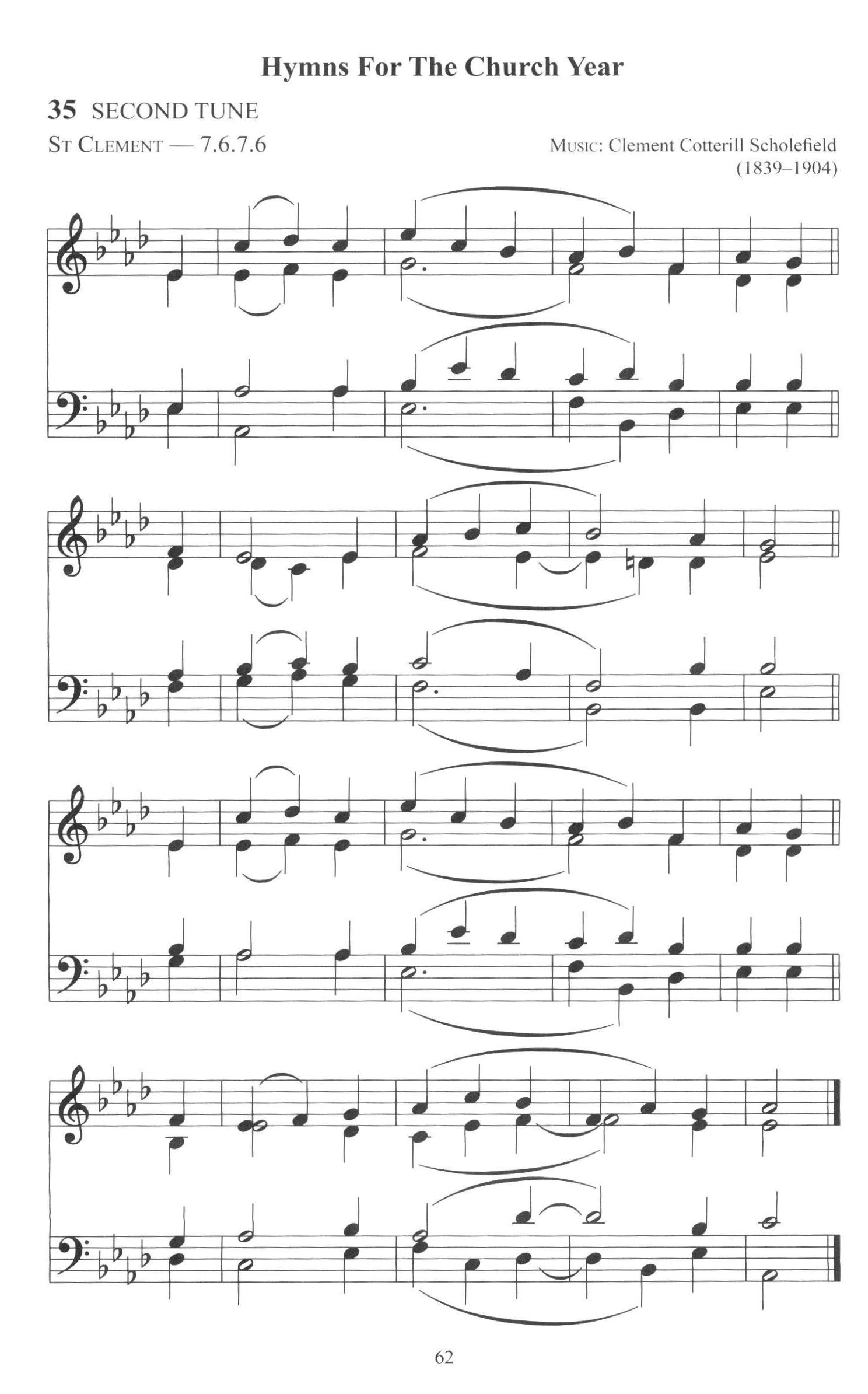 Hymn Sheet for Blest Be the King